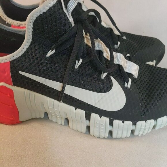 Nike Free Metcon 3 Dark Smoke Grey Crimson Men's 11.5 CJ0861-060 Shoes Sneakers - Picture 7 of 16